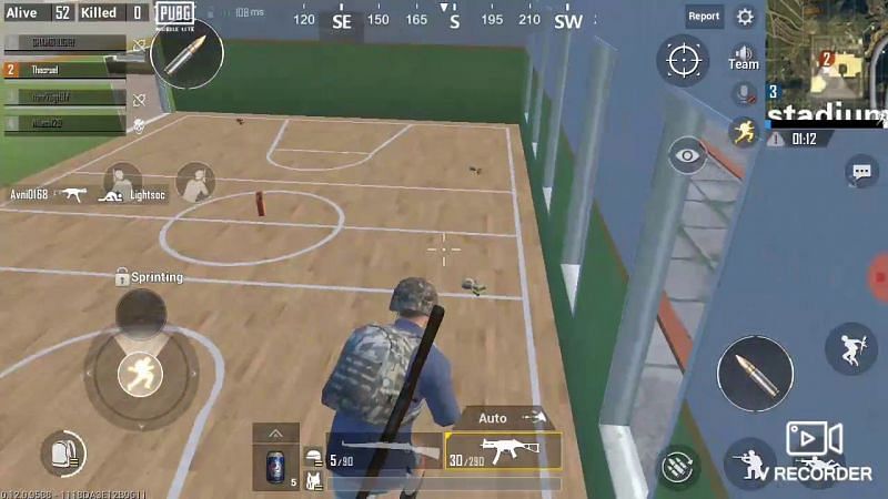 The Stadium in PUBG Mobile Lite